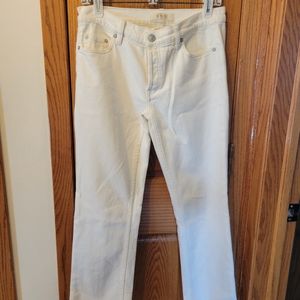 FREE PEOPLE-We the Free denim cream color jeans. Sz 27